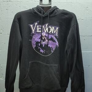 Venom Marvel Black Hoodie Pull Over Size BT M